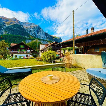 Cute & Cozy Oasis, Private Afternoon Sun Terrace Apartment Кандерстег Екстериор снимка