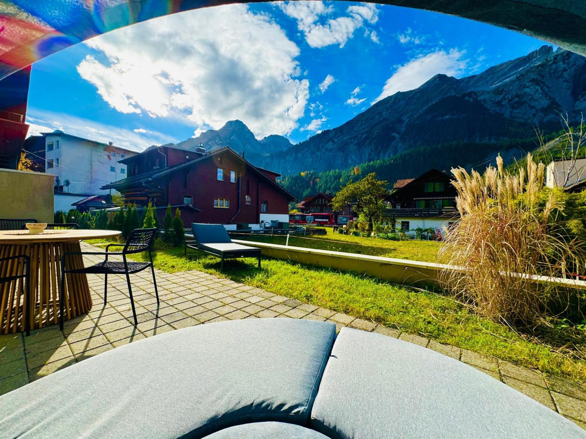 Cute & Cozy Oasis, Private Afternoon Sun Terrace Apartment Кандерстег Екстериор снимка